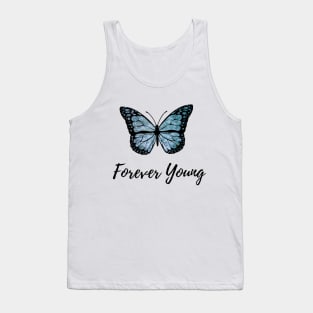 Forever Young Ocean Butterfly Tank Top